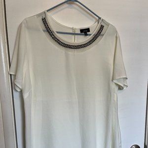 (3/$10) Apt 9 jeweled short sleeve blouse